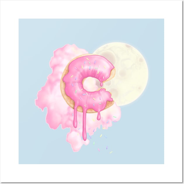 Celestial Donut Wall Art by CatAstropheBoxes